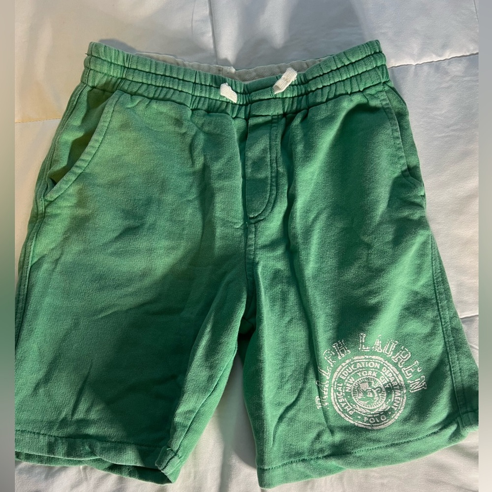 Ralph Lauren Big Boy Shorts Green cotton